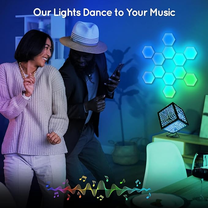 Heepulor Infinity Hyper Cube LED Light LED Controller