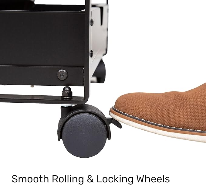 Line Leader 32-Device Mobile Charging Station | Steel Rolling Cart