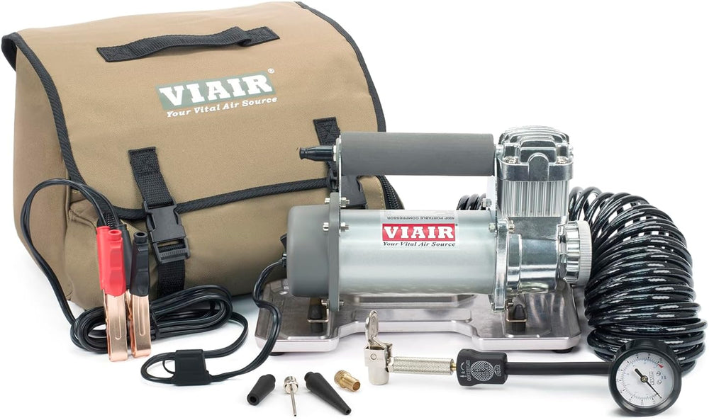 VIAIR 400P/40043 12V Portable Air Compressor, 150 PSI for Truck & SUV Tires