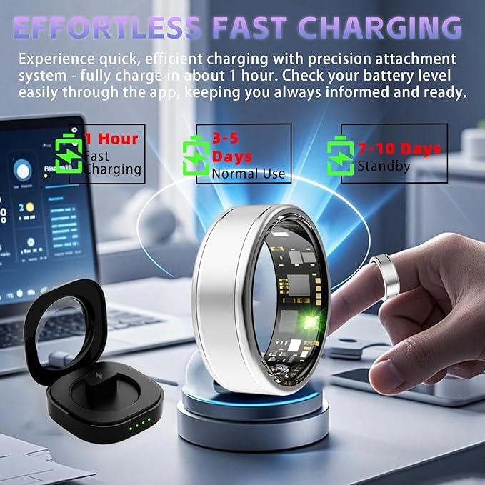 Smart Ring for Women Men – Activity Tracker Ring