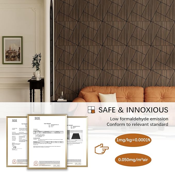 ARMURO 4 Packs Acoustic Wall Panels