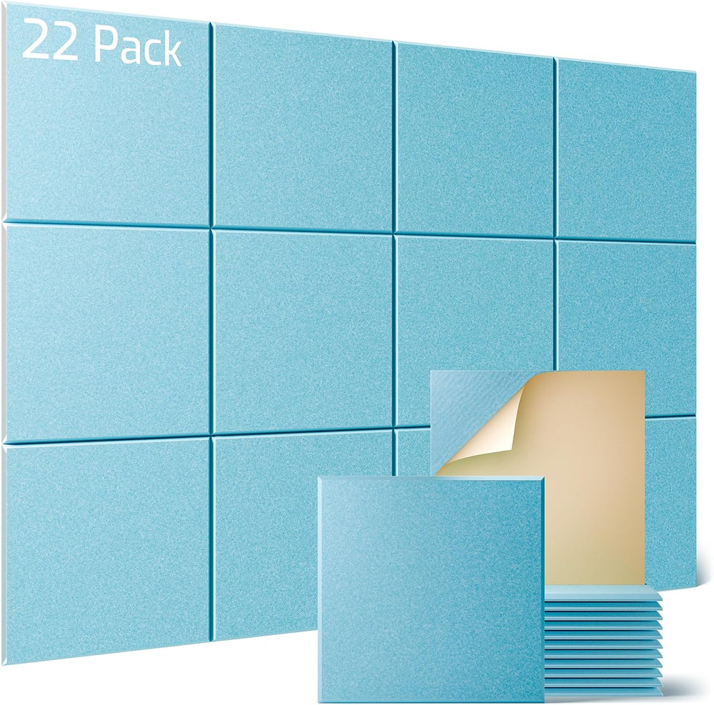 Sonicism 22 Pack Acoustic Wall Panels