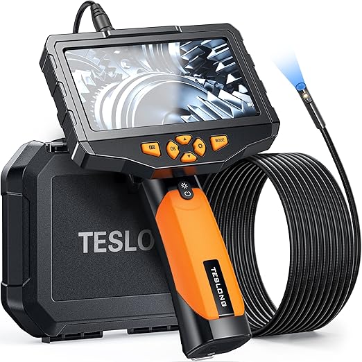 Teslong Inspection Camera, Dual Lens Borescope Camera