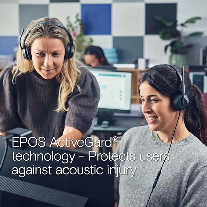EPOS Impact 760 Dual-Sided USB-C and USB-A Wired Office Headset
