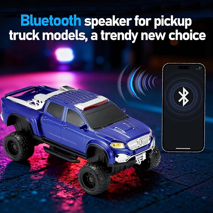 WSTER WS-X65 Pickup Truck Replica Bluetooth Speaker – HD Sound, FM Radio