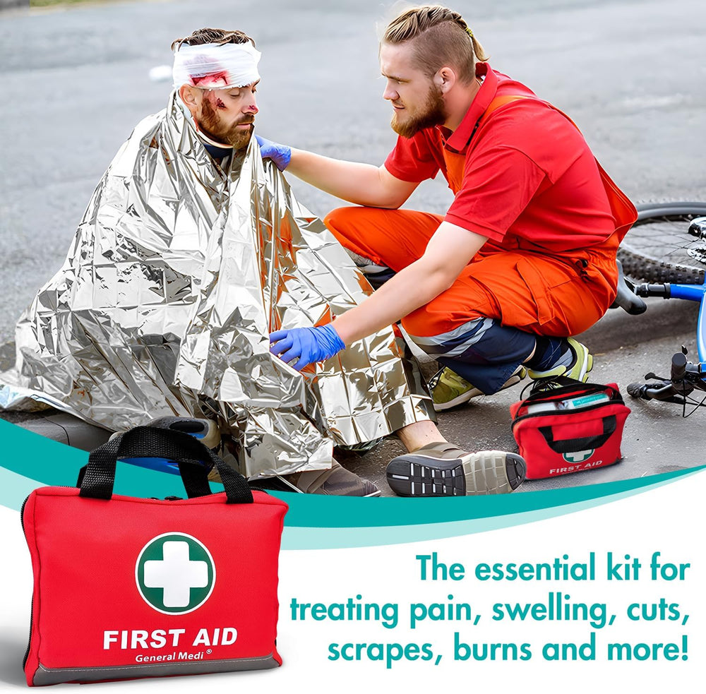 General Medi 309 Piece First Aid Kit - Emergency Kit