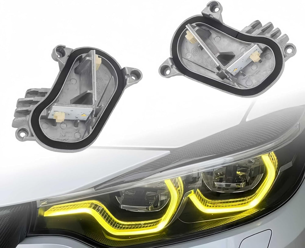 SOCAL-LED LIGHTING Yellow Angel Eye Daytime Running Light DRL Adaptive