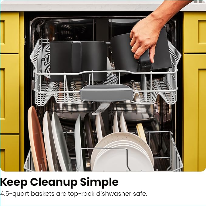 Chefman TurboFry Touch Dual Air Fryer, Maximize The Healthiest Meals