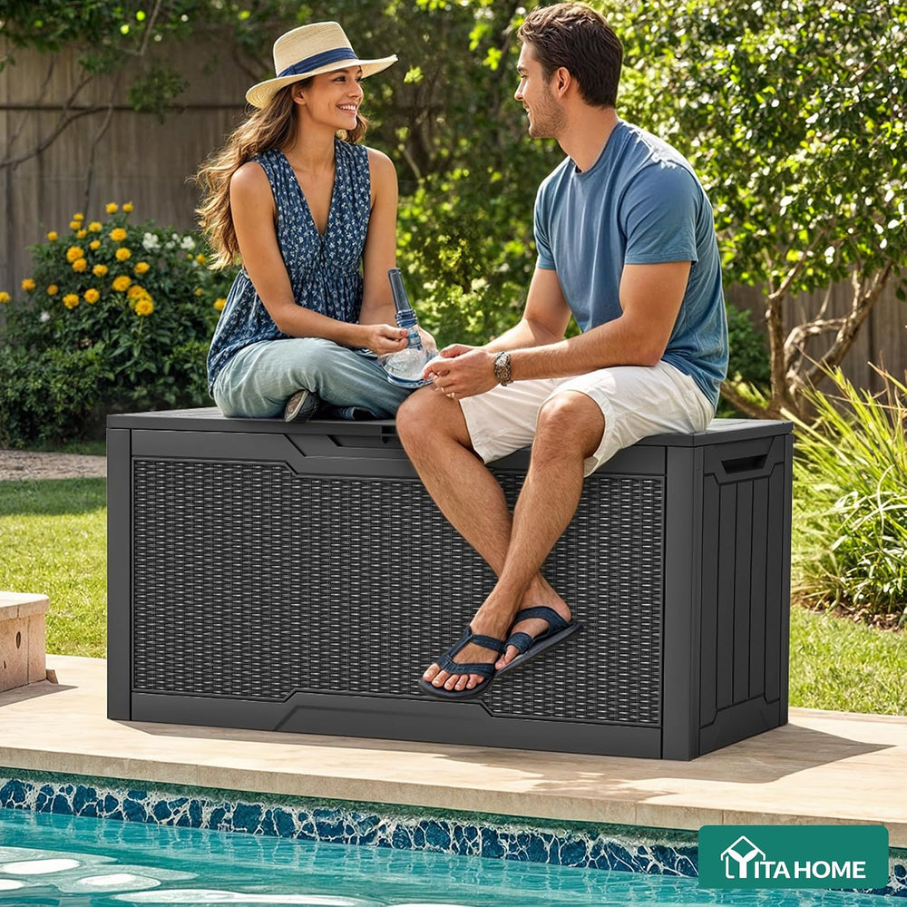 YITAHOME 80 Gallon Outdoor Storage Box