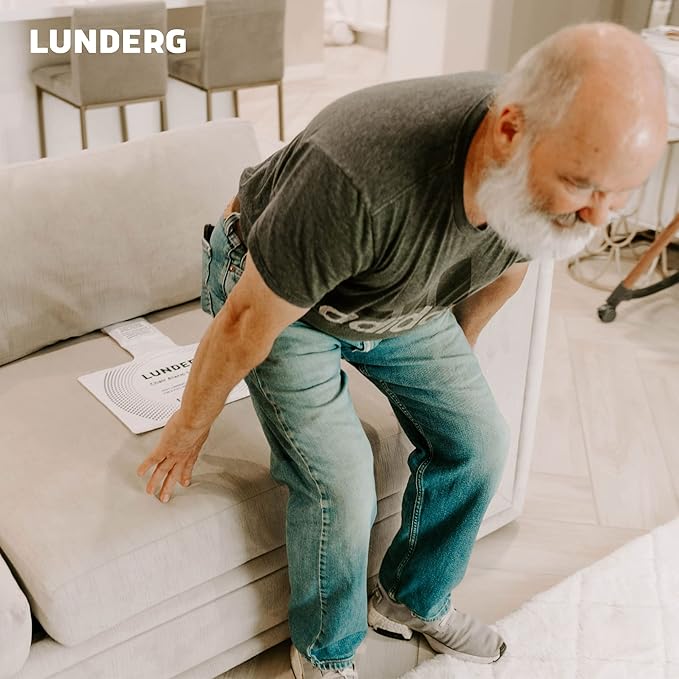 Lunderg Bed Alarm for Elderly Adults & Chair Alarm Set