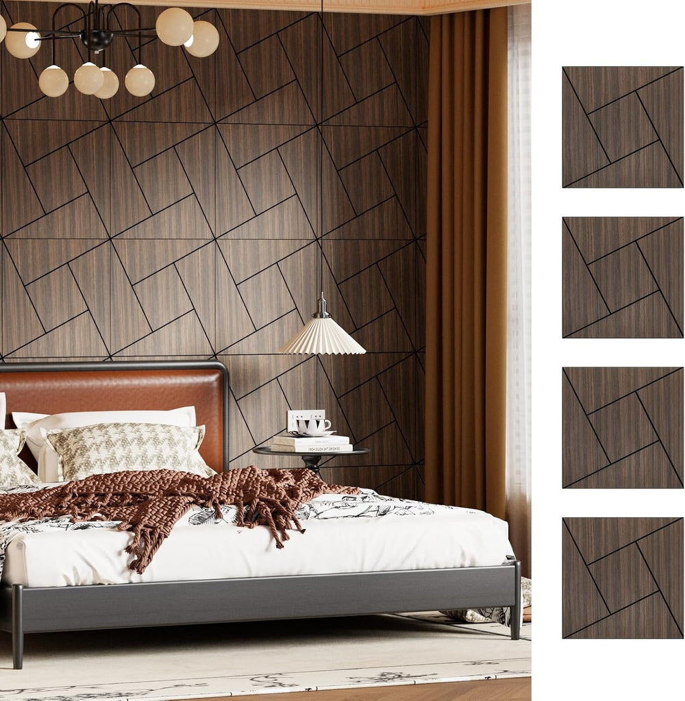 ARMURO 4 Packs Acoustic Wall Panels
