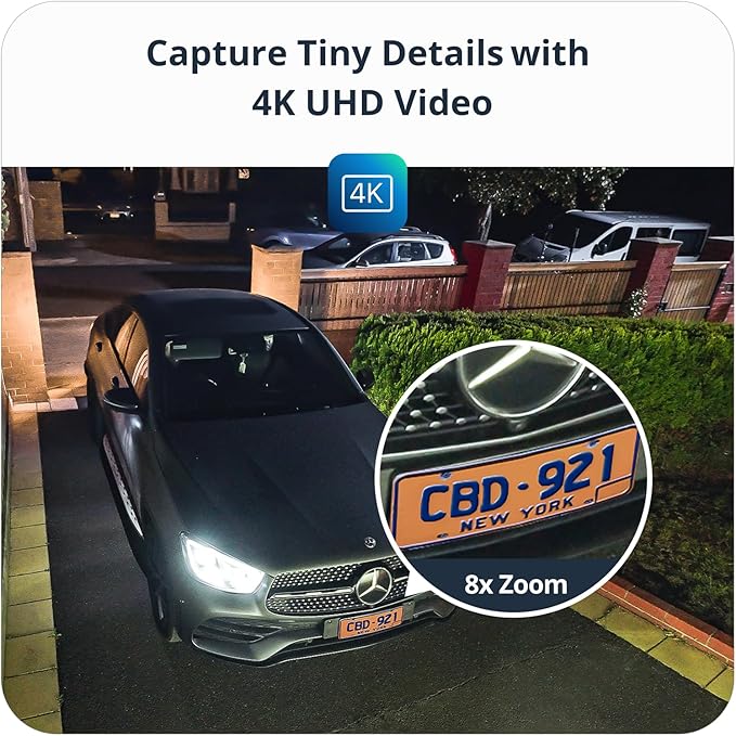 Safemo 4K Security Cameras Wireless Outdoor/Indoor, Battery Cameras