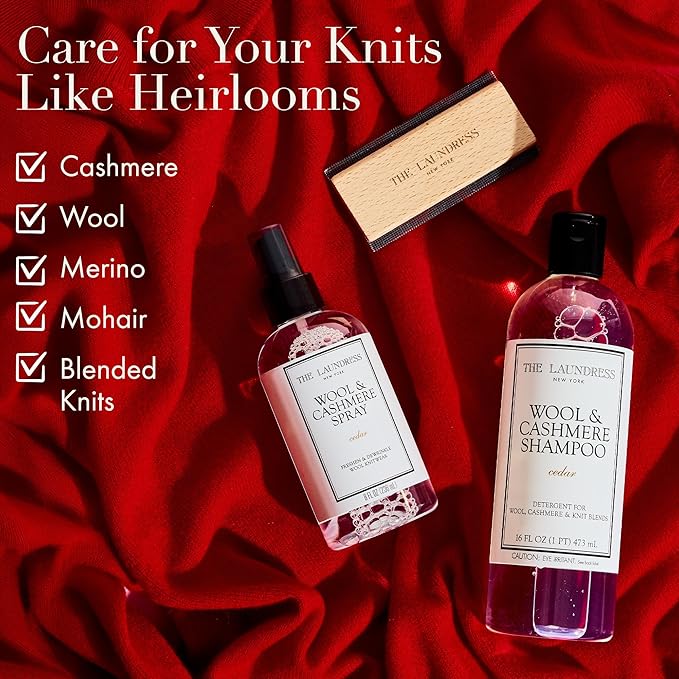 The Laundress Wool & Cashmere Shampoo, Double Concentrated, Cedar Scent (...