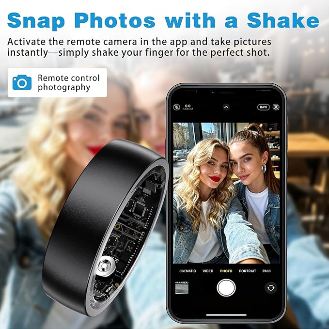 S SECRETTOP Activity Tracker Ring