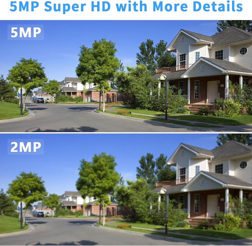 5MP PoE IP Bullet Camera Outdoor, H.265 PoE IP Security Camera