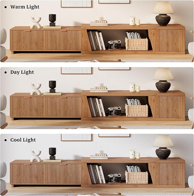 Epecoya Extendable TV Stand
