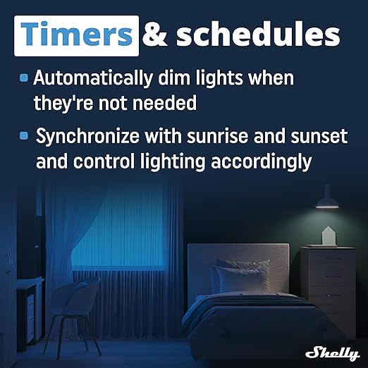 Shelly Plus Wall Dimmer UL | WiFi Smart Wall Dimmer Switch | Home Automation ...