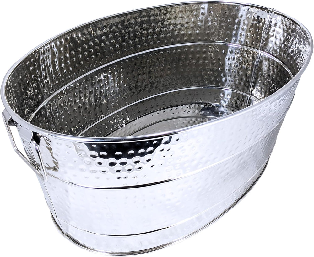 BREKX Stainless Steel Firewood Storage Rack Log Holder, 25-Quart