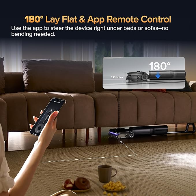 roborock F25 Ultra Steam Wet Dry Vacuum Cleaner, 356°F Steam Mop & 187°F Hot