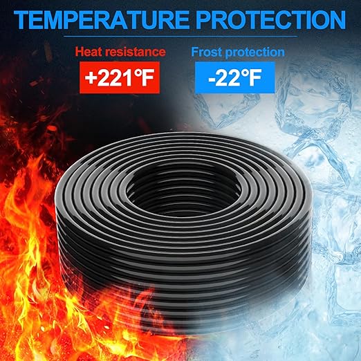 NAOEVO 16 Gauge Wire 5 Conductor Electrical Wire, 16 AWG Stranded PVC Cord