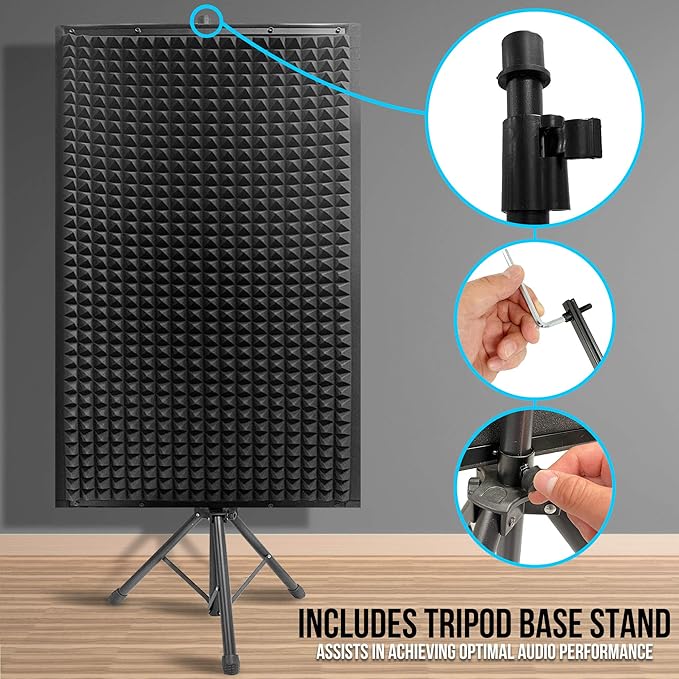 Sound Wall Panel Studio Foam (2 Pack)