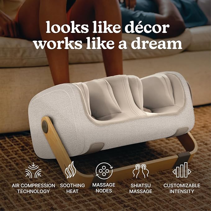 Homedics Luxe Comfort Foot Massager & Calf Massager