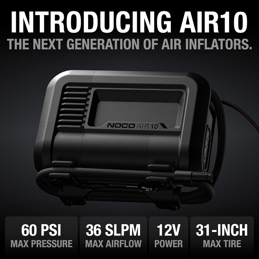 NOCO AIR10 36 LPM 12V Portable Tire Inflator & Air Compressor