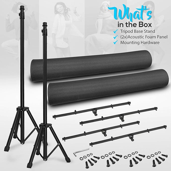 Sound Wall Panel Studio Foam (2 Pack)