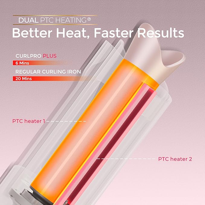 Upgraded Automatic Rotating Curling Iron