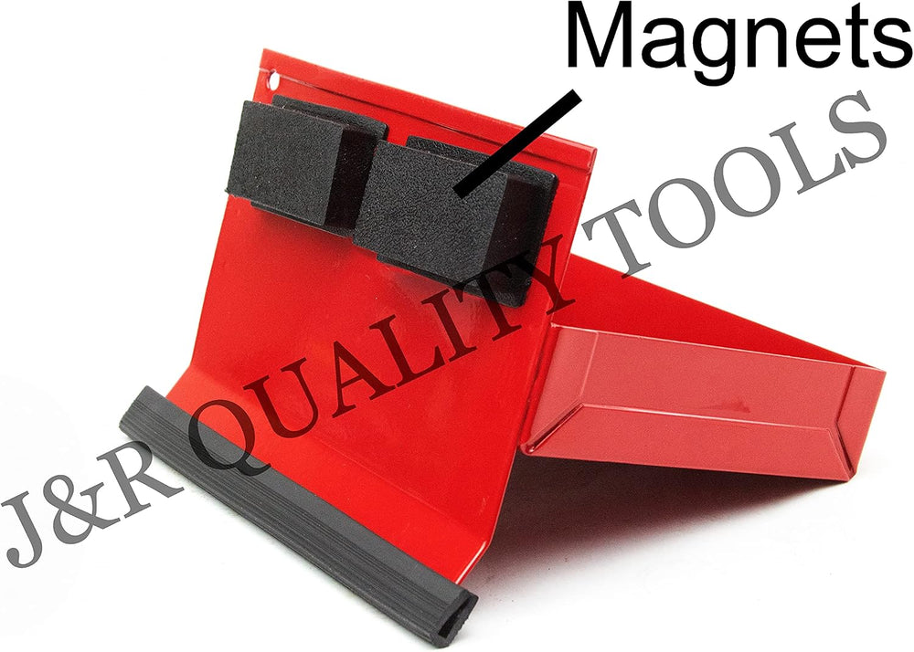 VCT 4pc Magnetic Toolbox Tray Set Tool Box Cabinet Side Shelf Storage Van Wor...