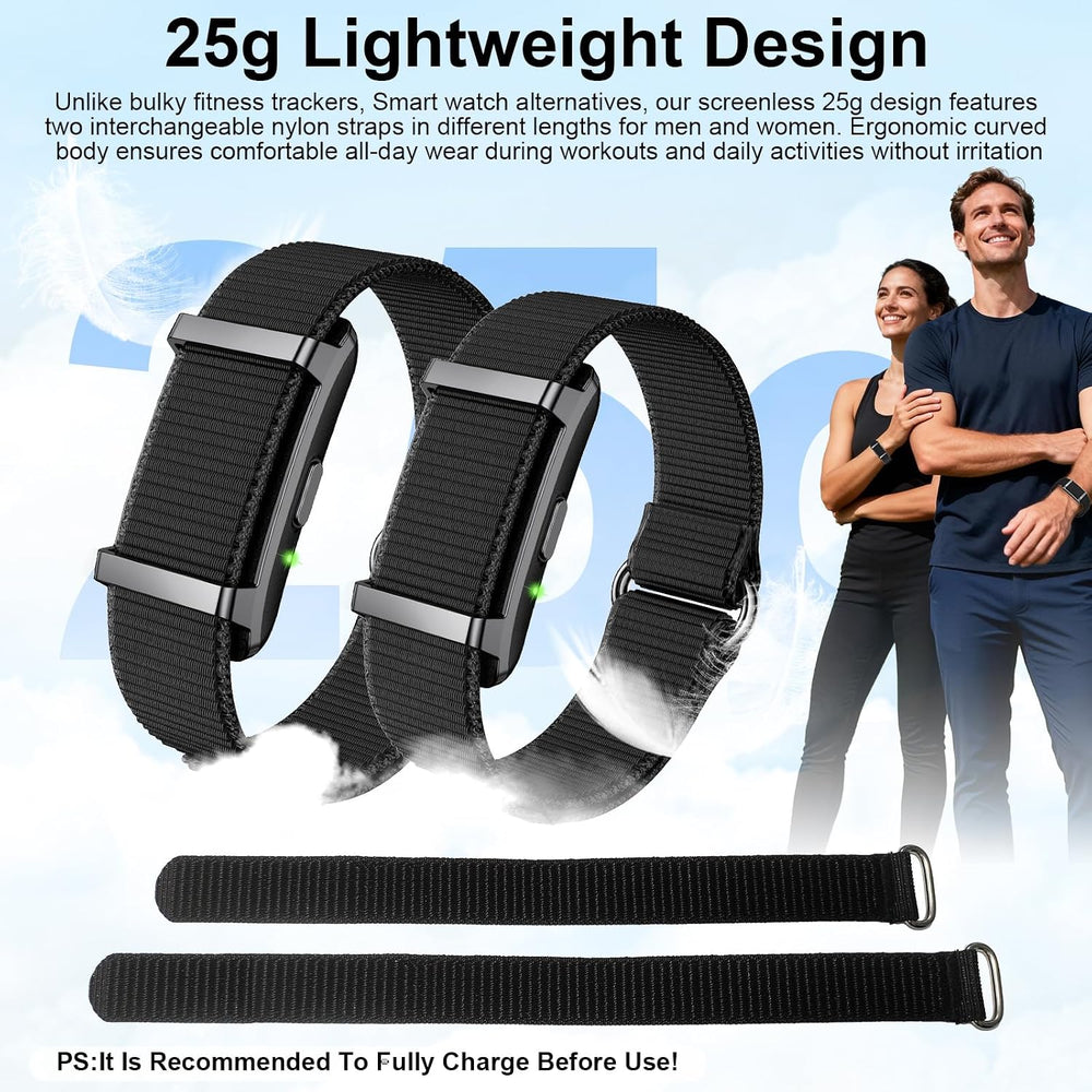 Smart Bracelet Fitness Trackers for Men Women, Smart Watch 24/7 Heart Rate Sl...