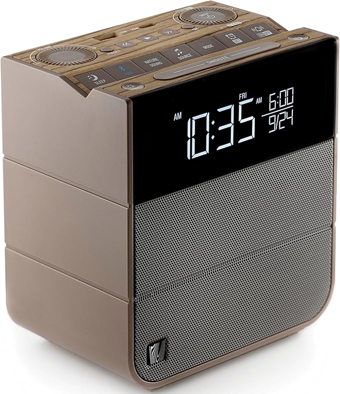 Soundfreaq Sound Rise II, SFQ-16: Bedside Alarm Clock Radio & Bluetooth S...