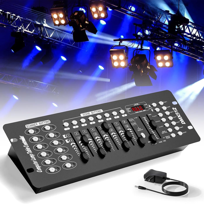 192 DMX Controller Use for Editing Program of Stage Lighting, DMX 512 DJ