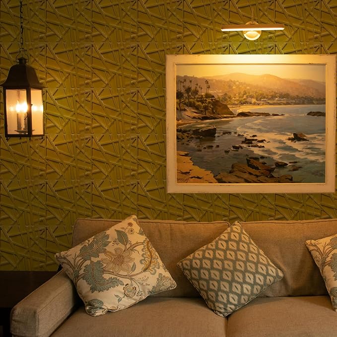 LEVOWAY 3D Wall Panels for Interior Wall Decor, 11.8''x11.8''...
