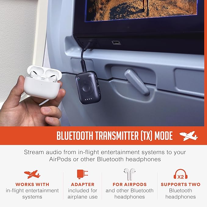 MEE audio Connect Air Pro Bluetooth Wireless Audio Transmitter & Receiver...