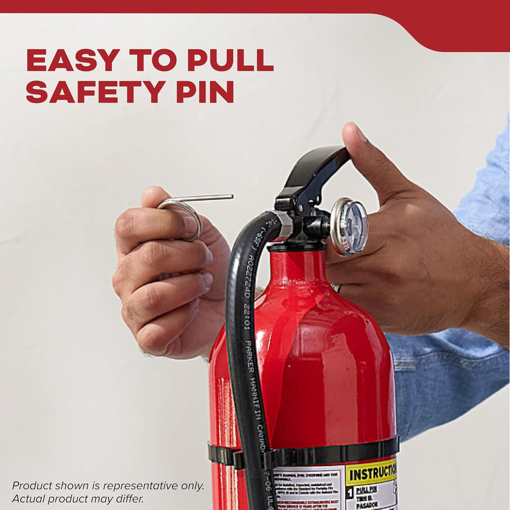 Kidde Living Area Fire Extinguisher for Home, 2-A:10-B:C, KD143-210ABC