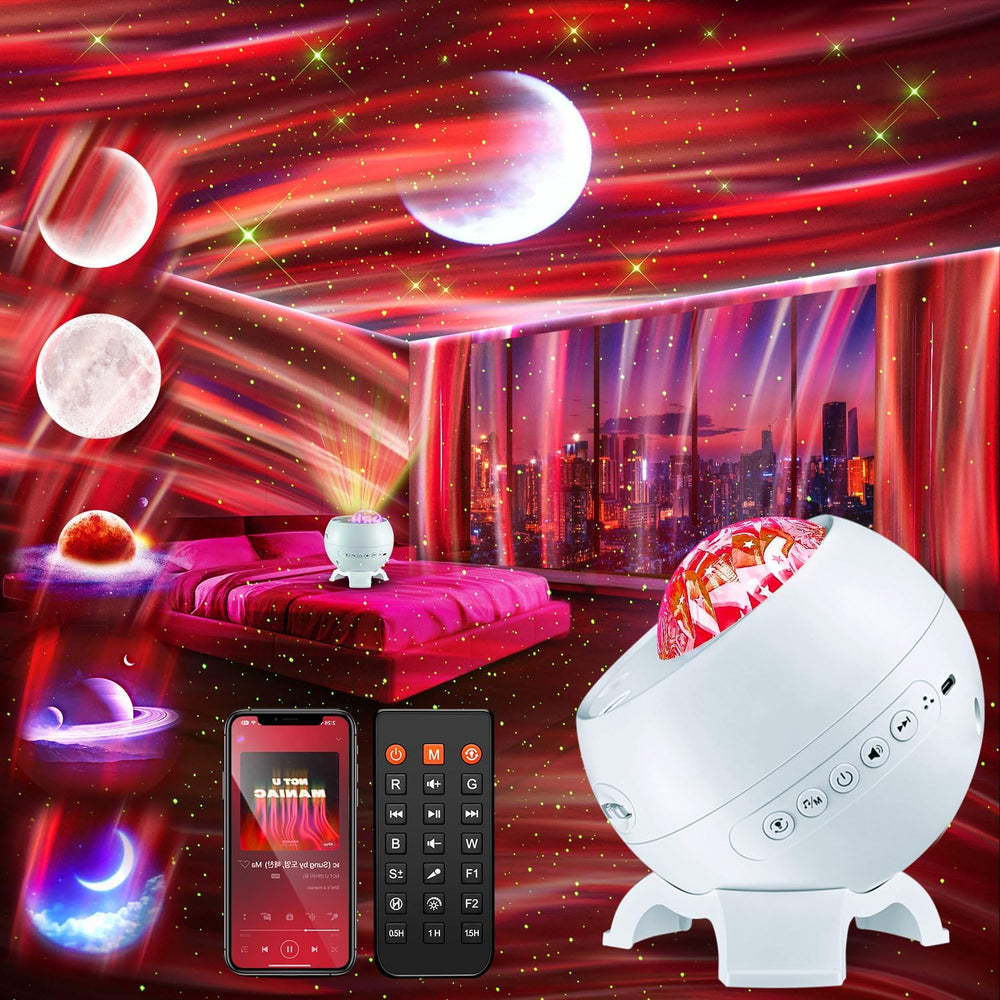 Galaxy Projector Northern Lights Projector, 180 Lighting Modes Galaxy Light