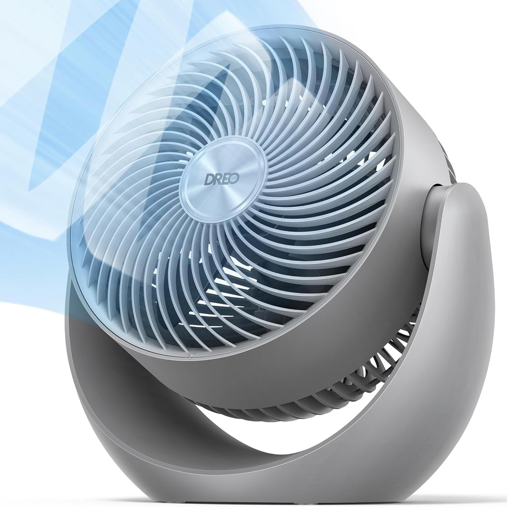 Dreo Fan for Bedroom, Table Air Circulator for Whole Room, 11 Inch, 40ft Strong