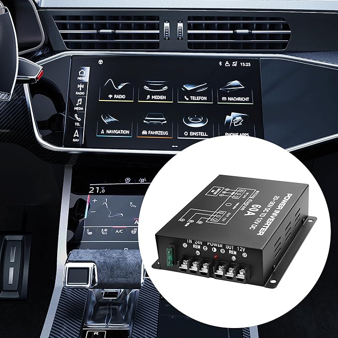 MEIRIYFA DC 24v to 12v 60A Power Converter Inverter, DC Step Down 24v to 12v