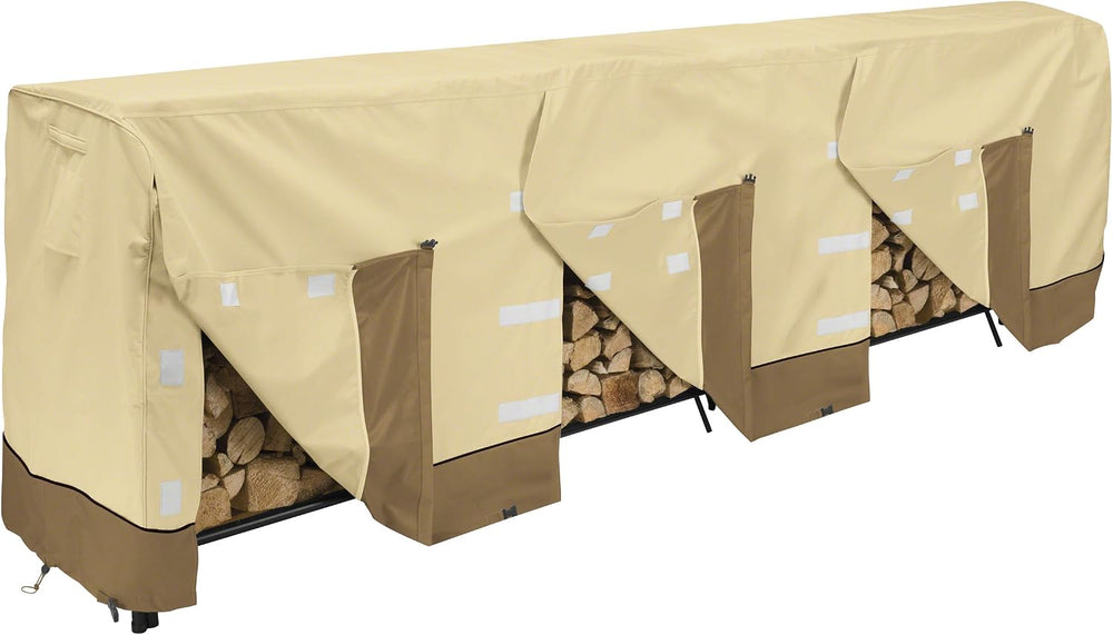 Classic Accessories Veranda Water-Resistant 12 Foot Log Rack Cover, Outdoor P...