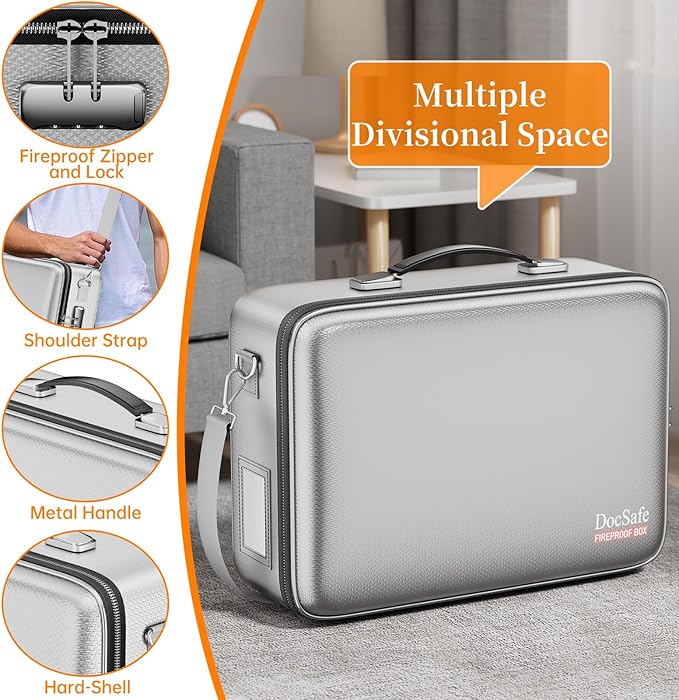 DocSafe Fireproof Document Box