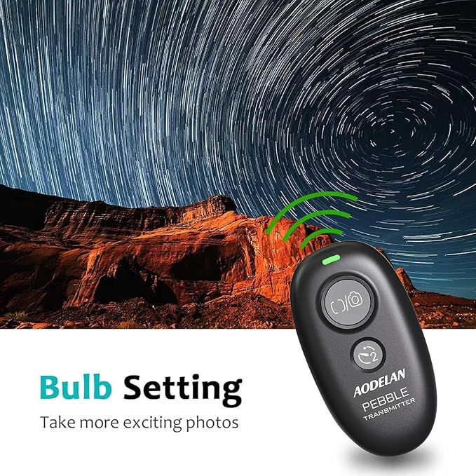 AODELAN Wireless Camera Shutter Release Remote Control