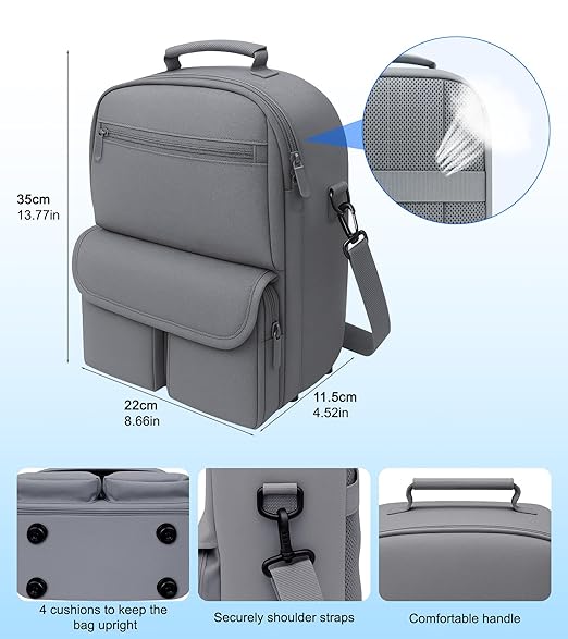 YRXVW Large Carrying Case for Meta Quest 3S/3/2, Compatible