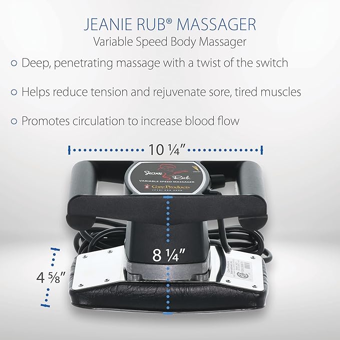 Core Products Jeanie Rub Variable Speed Massager