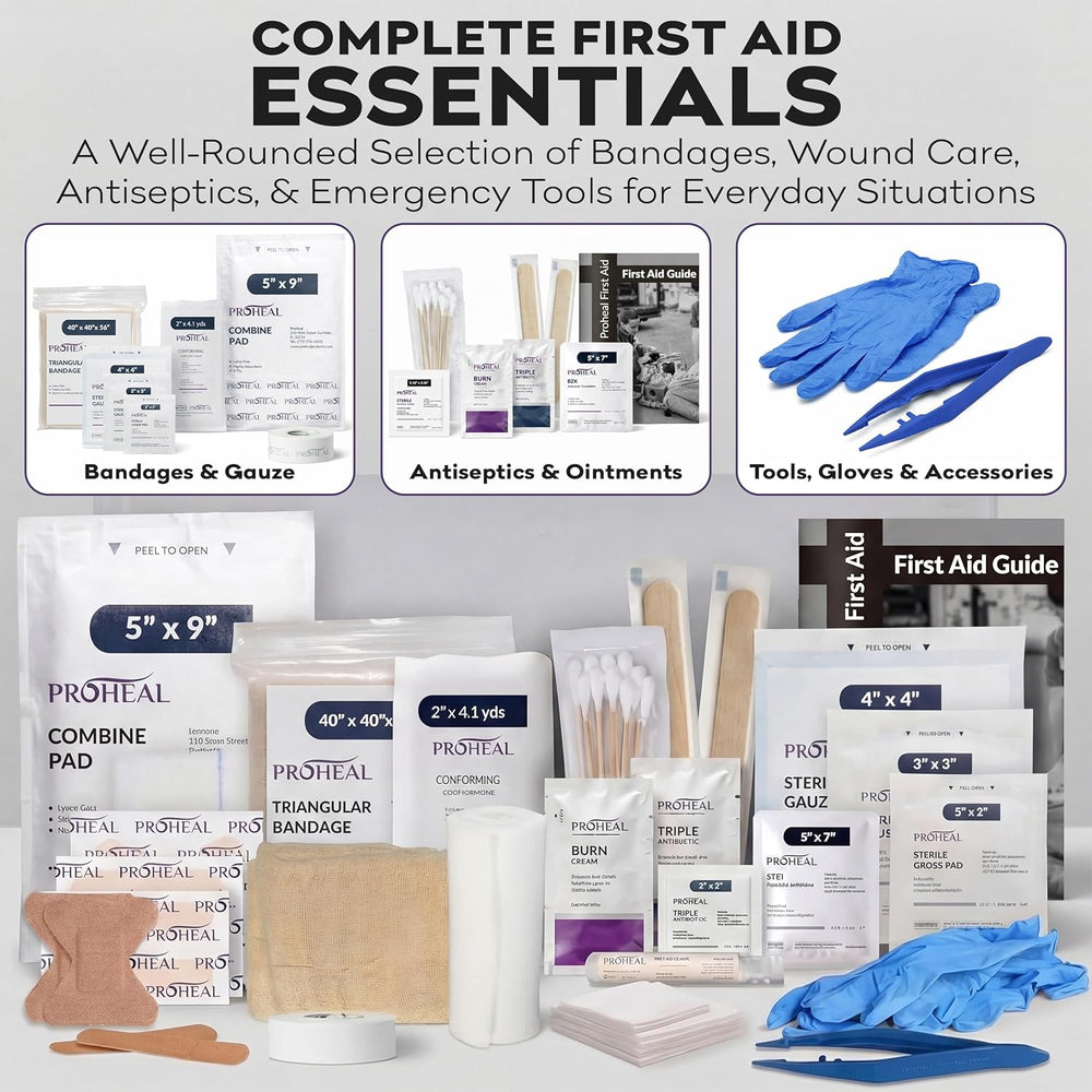 OSHA Compliant First Aid Kit for Car, Home & Business - 10 Person, Type I...