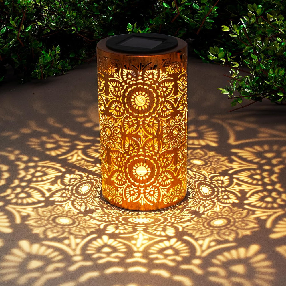 DIBIEECN Birthday Gifts for Women Mom Grandma Wife, Solar Lanterns Outdoor Wa...