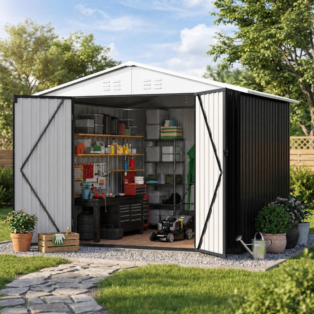 Polar Aurora 6x8 FT Outdoor Storage Shed