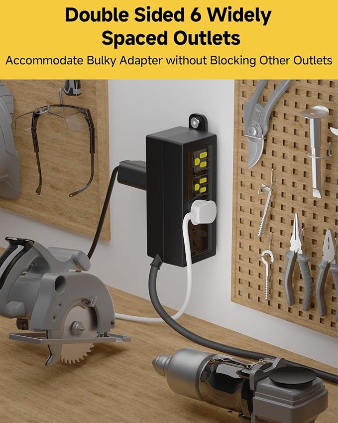 IP66 Outdoor Power Strip Waterproof, Iwister Heavy Duty Surge Protector