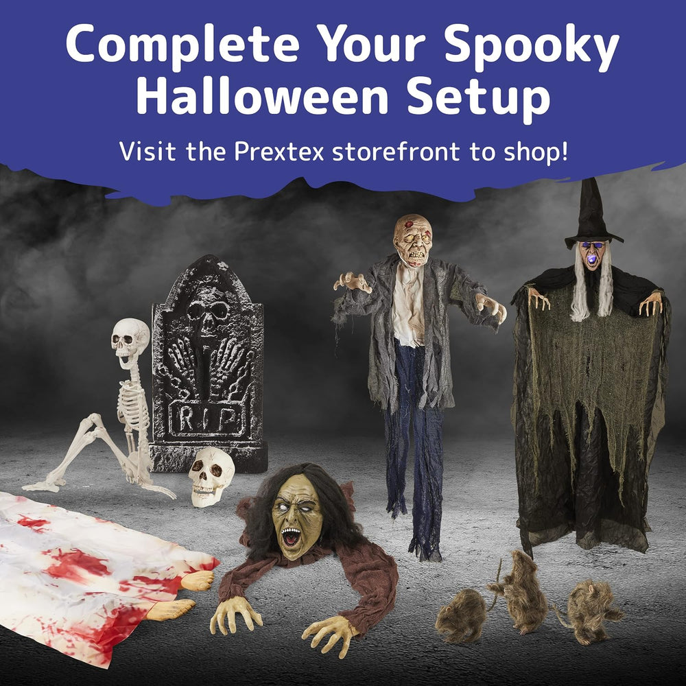 PREXTEX Halloween Hanging Zombie and Groundbreaker Decoration for the Best Ha...