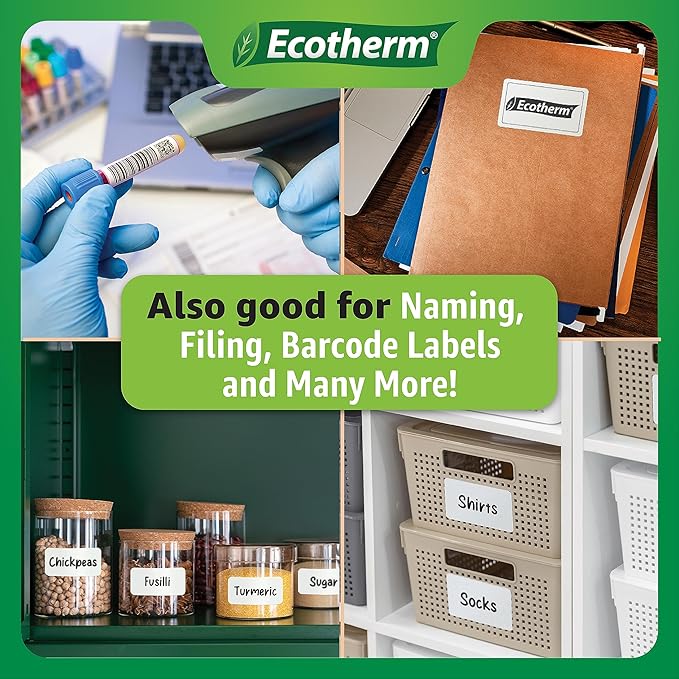 1" x 3" Thermal Labels | 4 Rolls | 2720 Labels | fits Zebra, Offnov...